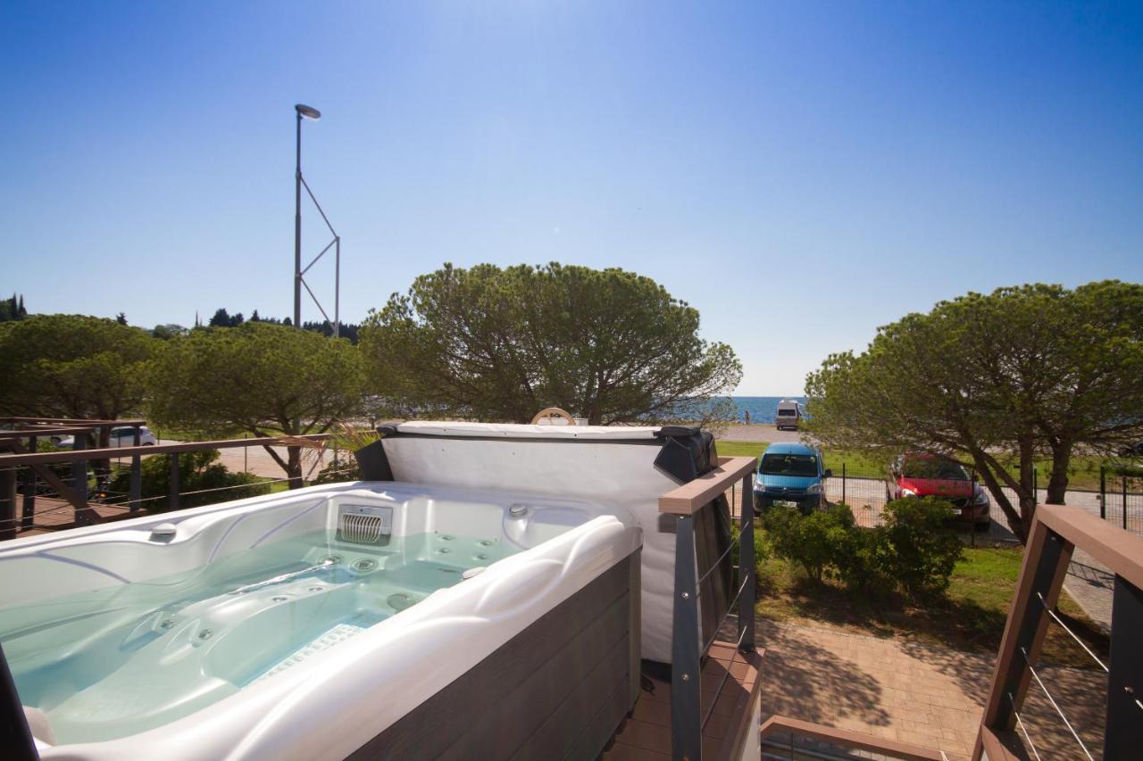 Appartamento Bamboo Floating House Portorose Esterno foto