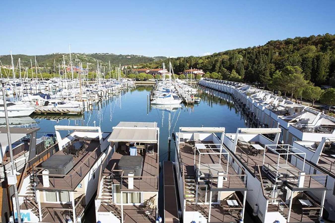 Appartamento Bamboo Floating House Portorose Esterno foto